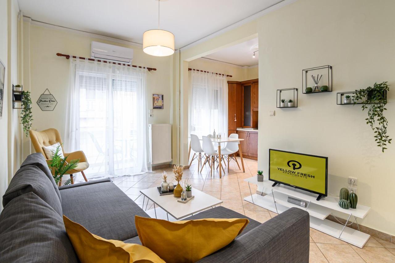 Yellow Fresh Apartment-City Center Alexandroupolis Buitenkant foto